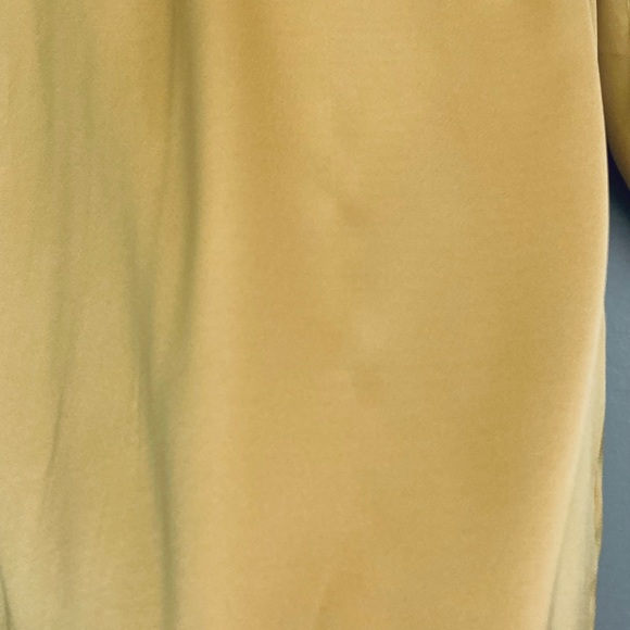 SHEIN gold sateen dress shirt S - Picture 7 of 10